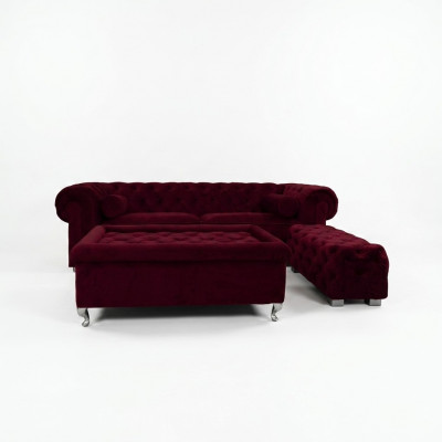 Chesterfield Sofa Bekleding Designer Banken Sofa's Garnituur Bank SLIII Sofa №19