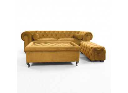 Chesterfield Sofa Bekleding Designer Banken Sofas Zithoek Bank SLIII Sofa №22