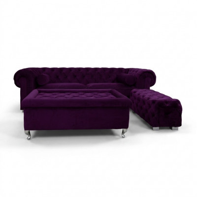 Chesterfield Sofa Bekleding Ontwerper Banken Sofas Set Bank SLIII Sofa №23