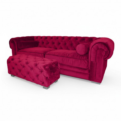Chesterfield Sofa Bekleding Designer Banken Sofas Garnituur Bank SLIII Sofa №39