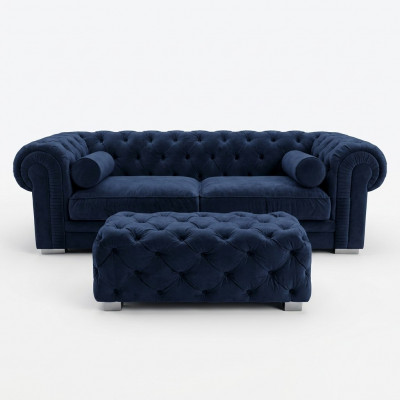 Chesterfield Sofa Bekleding Designer Banken Sofas Set Bank SLIII Sofa №44