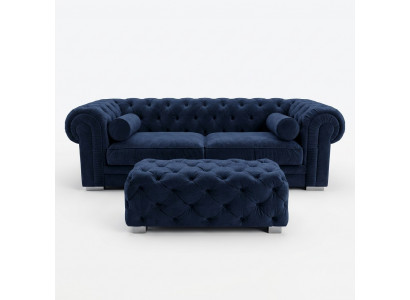 Chesterfield Sofa Bekleding Designer Banken Sofas Set Bank SLIII Sofa №44