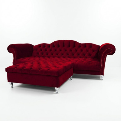 Chesterfield Sofa Bekleding Ontwerper Banken Sofa's Set Couch SLIII Sofa №46