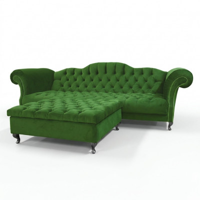 Chesterfield Bank Polster Designer Banken Sofas Garnituur Bank SLIII Bank №56