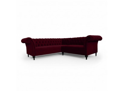 Chesterfield hoekbank hoekbank designbank bank fluwelen leren bank SLIII bank №82