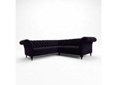 Modern Chesterfield hoekbank hoekbank designbank bank fluwelen leren bank