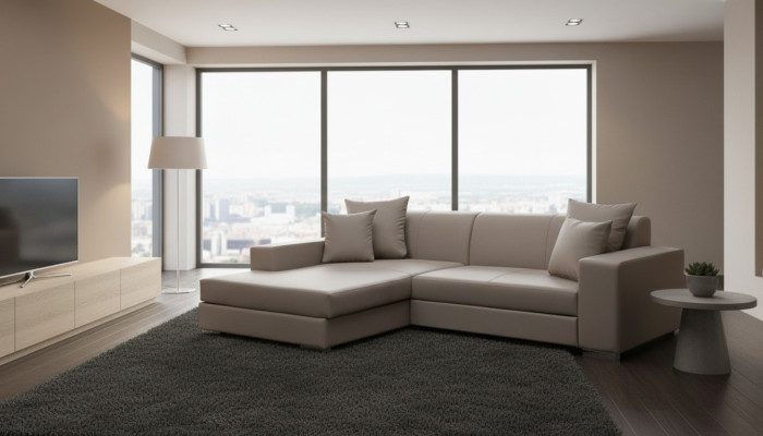 Bank slaapbank design banken met slaapfunctie hoekbank bank NIEUW + opbergdoos