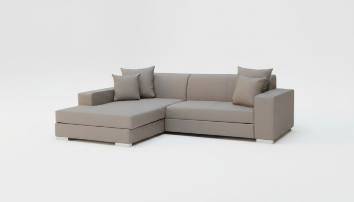 Bank slaapbank design banken met slaapfunctie hoekbank bank NIEUW + opbergdoos