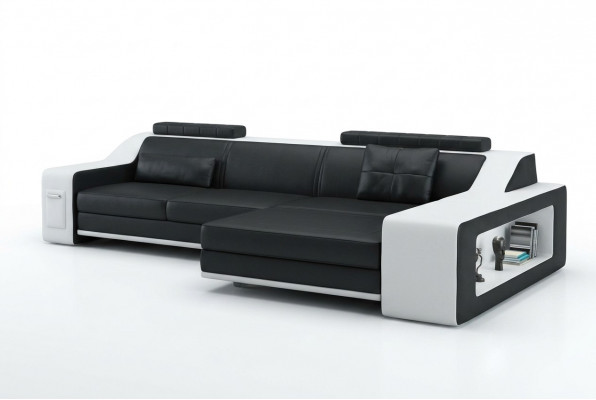 Exclusief wooncomfort Geef uw huis een luxueuze uitstraling met onze luxe L-bank.