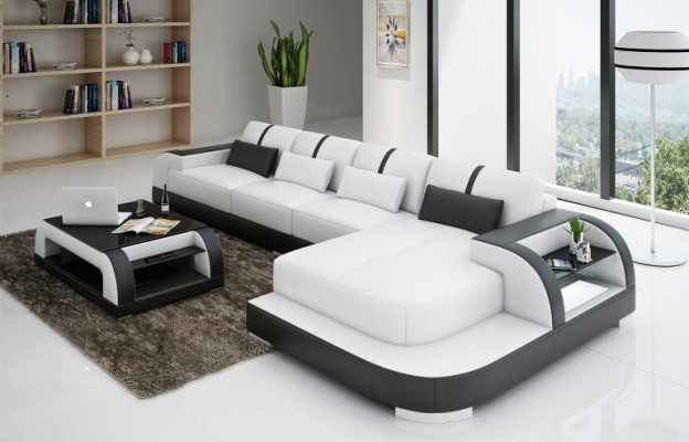 Eckbank Bank Bank Bank Bekleding Woonlandschap Gestoffeerde Hoekbank Design Bank LubyB