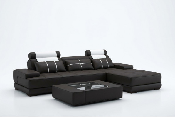 Leren hoekbank bank bank bank stofhoek designbanken bankstellen nieuw Parijs wit Leer hoekbank bank in stoffen designbanken bankstellen nieuw Parijs wit