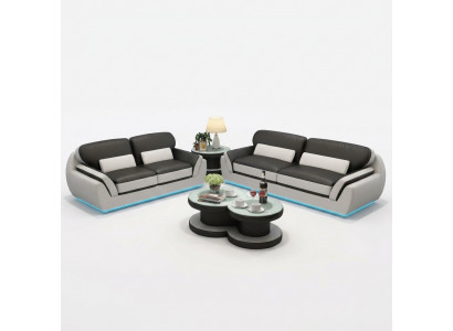 Leren bankstel Bankstel Nieuw 3+2 zits bankstel Modern Design Bank