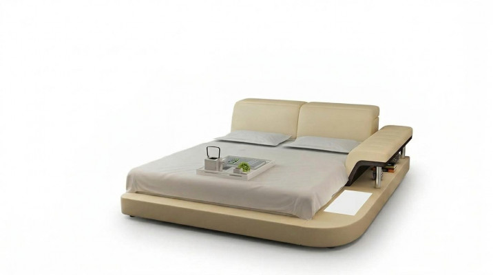 Ontwerper Bed Gestoffeerd bed Luxe bed Tweepersoonsbed Huwelijksbed Bedden 140/160/180 cm