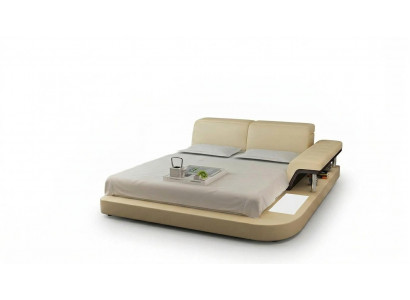 Ontwerper Bed Gestoffeerd bed Luxe bed Tweepersoonsbed Huwelijksbed Bedden 140/160/180 cm