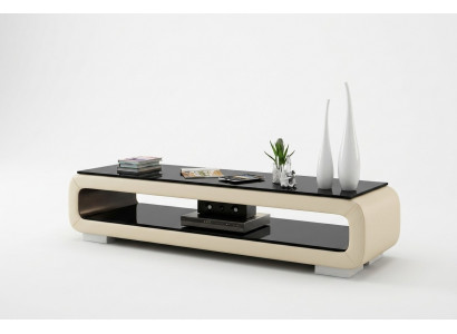 RTV TV-meubel Decor Leer Glazen Tafel TV-tafel Kast Ontwerper
