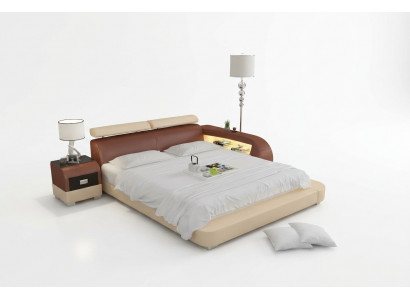 Waterbed Hotel Dubbel Bed Bedden Compleet Lederen Bed Gestoffeerd Bed Water LB8801