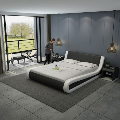 Waterbed Hotel Tweepersoons Compleet Leren Bed Bedden LB8829