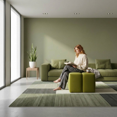 Hocker Voetenbank Ottoman Zitkruk Zitzak Zitpoef Woonkamer Designer Bubble