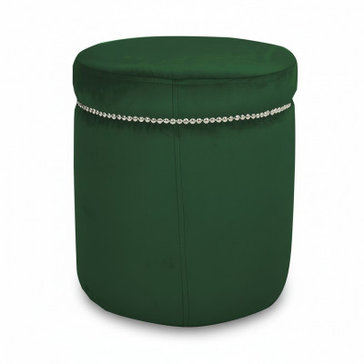 Kruk Voetenbank Ottoman Zithocker Zitpouf Woonkamer Designer Okrugla40