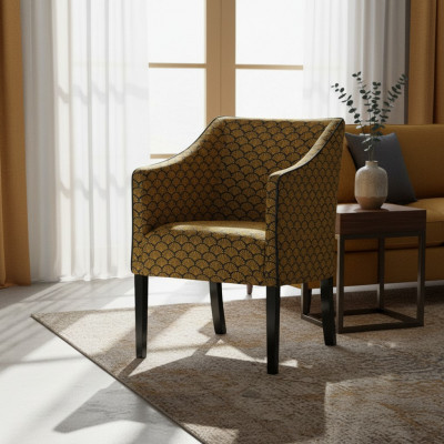 Ontwerp loungestoel eetkamer fauteuil ontspanning gestoffeerde horeca stoel stoelen