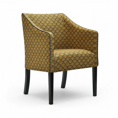 Ontwerp loungestoel eetkamer fauteuil ontspanning gestoffeerde horeca stoel stoelen