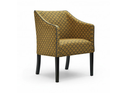Ontwerp loungestoel eetkamer fauteuil ontspanning gestoffeerde horeca stoel stoelen