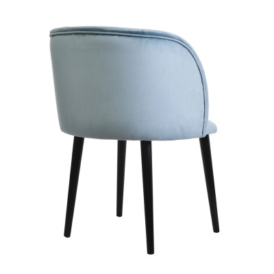 Design Lounge Club Stoel Eetkamer Leun Relax Beklede Gastro Stoelen Fauteuil Livia
