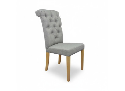 Chestefield Lounge Club Stoel Eetkamer Leun Relax Beklede Stoelen Fauteuil Antoine