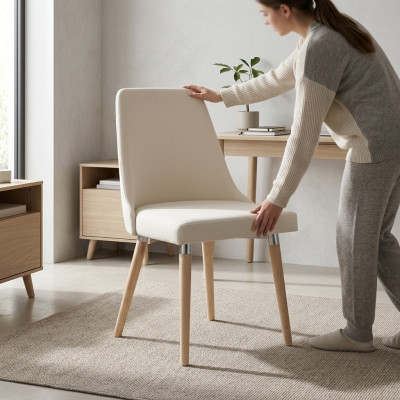 Designerstoel luxe fauteuil gestoffeerde stoelen fauteuil woon eetkamer nieuw