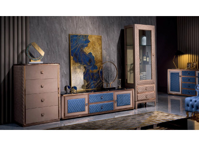 Kommode Schrank Schlaf Wohn Zimmer Kommoden Schränke Möbel Modern Stil Holz 2tlg