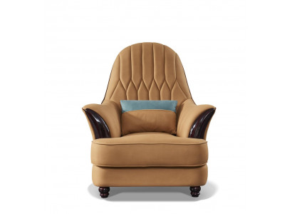 Sessel Designer Sessel Polstersessel Moderner Relax Ledersessel Luxus Stuhl Neu