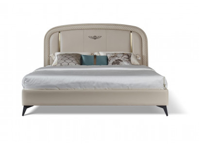 Design Bett Schlafzimmer Textil Leder Polster Hotel Moderne Betten 180x200cm