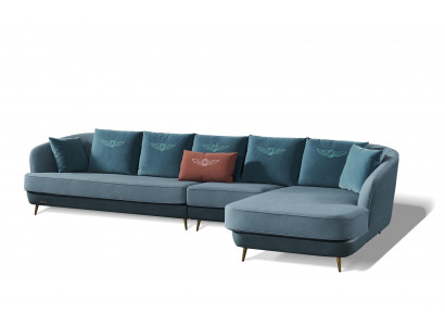 Ecksofa Couch Wohnlandschaft Garnitur Design Modern Sofa Eckgarnitur Stoff Neu