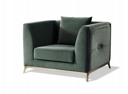 Design Wohnzimmer Loft Möbel Sofa Sessel Einsitzer italienische Möbel Luxus Neu