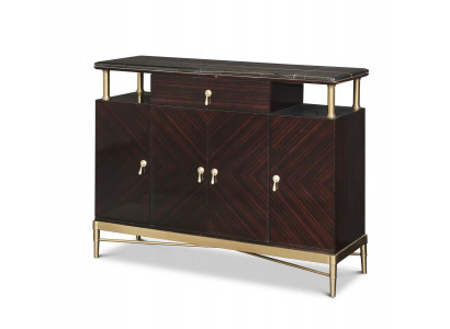 Hochglanz Kommode Kommoden Schrank Holz Anrichte Konsole Konsolen Möbel 130cm