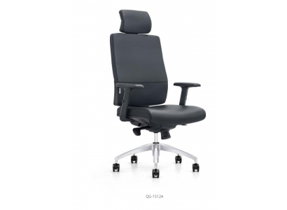 Kunstleder-Sessel in Schwarz mit Edelstahlrahmen modern