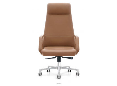 Kunstleder Sessel in Schwarz mit Edelstahlrahmen modern