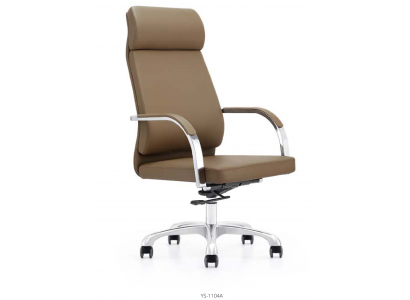 Kunstleder Sessel in Schwarz mit Edelstahlrahmen modern und elegant