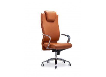 Kunstleder Sessel in Beige, Modernes Design, Komfortabler Sitz