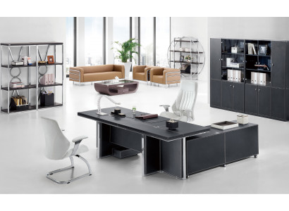 Leder Chesterfield-Sofa modern in Braun