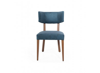 Stuhl Möbel Design Polsterstuhl Lehnstuhl Esszimmerstuhl Klassisch Holz Sessel
