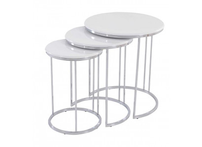 Couchtisch 3x Grau Kaffeetisch Beistelltisch Design Wohnzimmertisch Tische