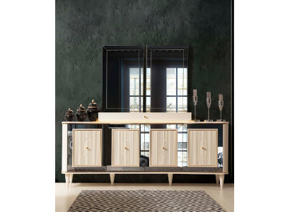 Kommode Schrank Side Low Board Neu Kommoden Designer Edel Luxus Schränke Holz