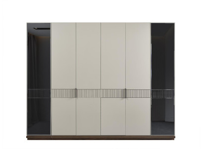 Kleiderschrank Schrank Luxus Holz Schränke Design Möbel Schlafzimmer Weiß Neu
