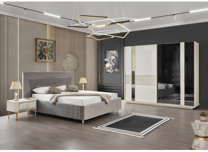 Kleiderschrank Schrank Luxus Holz Schränke Design Möbel Schlafzimmer Weiß