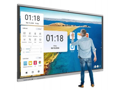 Digitales Whiteboard Interaktive Technologie für Unterricht und Präsentationen