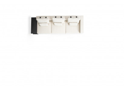 Weißes Wohnzimmer Sofa Luxus Viersitzer Polstermöbel Moderne Stilmöbel