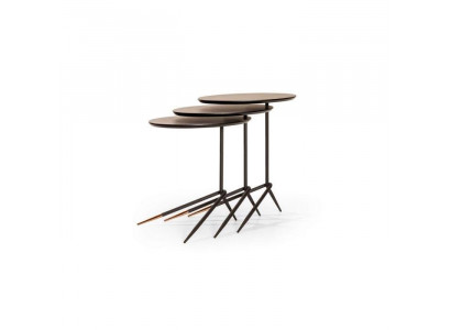 Set aus 3x Beistelltischen in modernem Design - Akzente für Ihr Zuhause