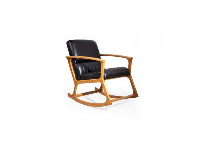 Modern Schaukelstühle Schwarz Farbe Perfekte Möbel für Wohnzimmer neu