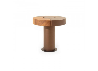 Stilvoller Runder Beistelltisch Wohnzimmer Designer Tische Robuste Möbel